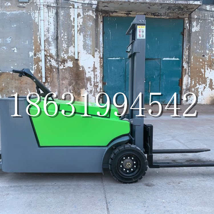 沂水县小型电动叉车1吨2吨步行站驾式电瓶堆高充电装卸车液压升降车铲车